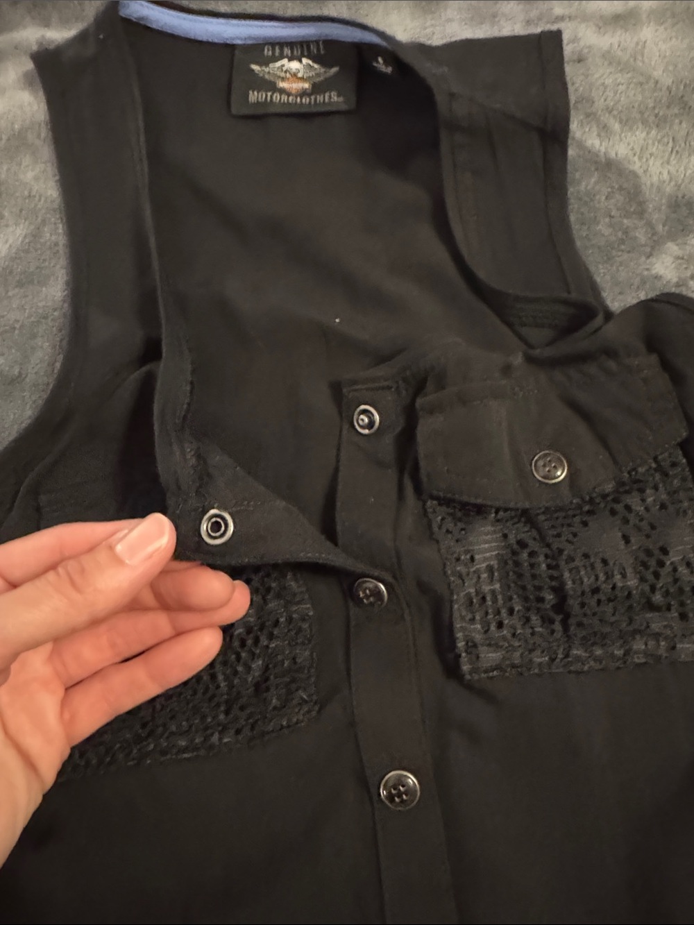 Women's Harley Davidson Tank Top-S - Picture 3 of 4